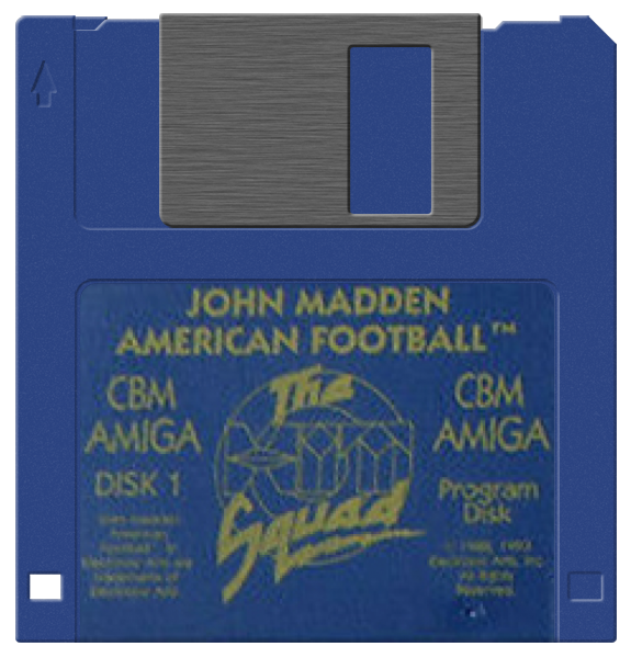 John Madden American Football media 6 for Amiga